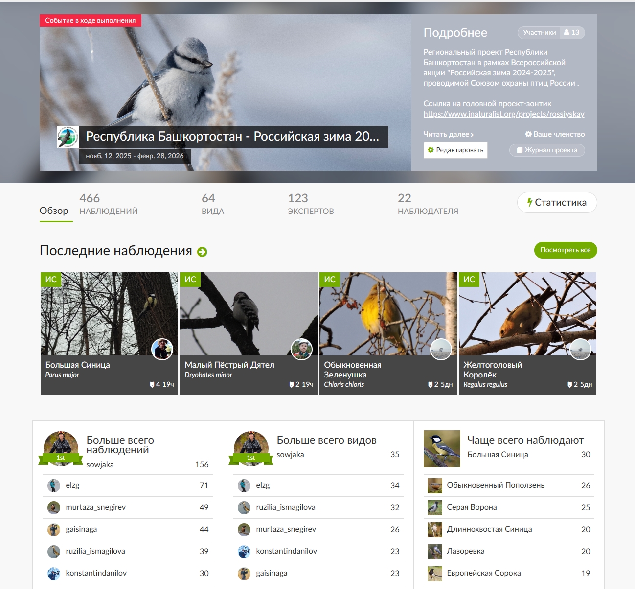 Конкурс «Российская зима 2025-2026» - итоги ноября 2025