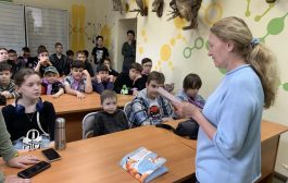 Мероприятие для ребят из дневного лагеря центра олимпиадного движения «Аврора»
